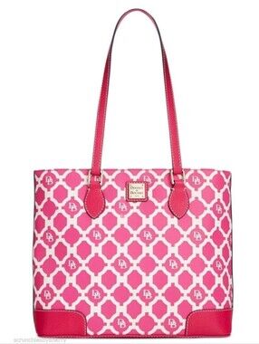 DOONEY & BOURKE Richmond Sanibel Shopper Leather Pink Tote Shoulder HandBag
